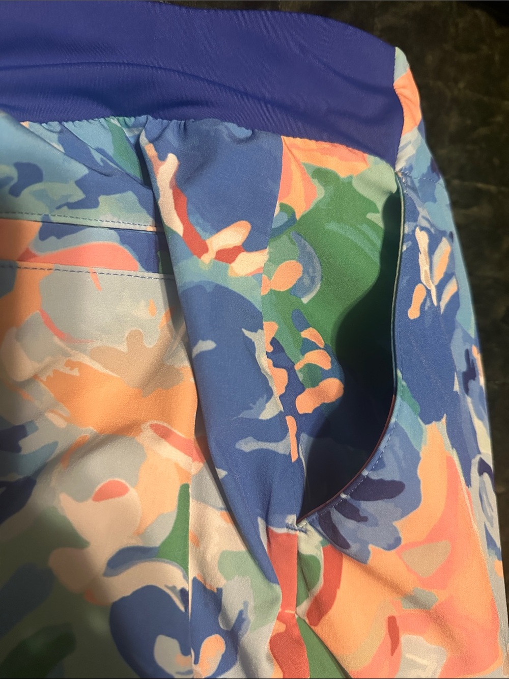 Walter Hagen Multicolor Floral Mini Skirt in Blue, Coral, Green - Picture 8 of 10